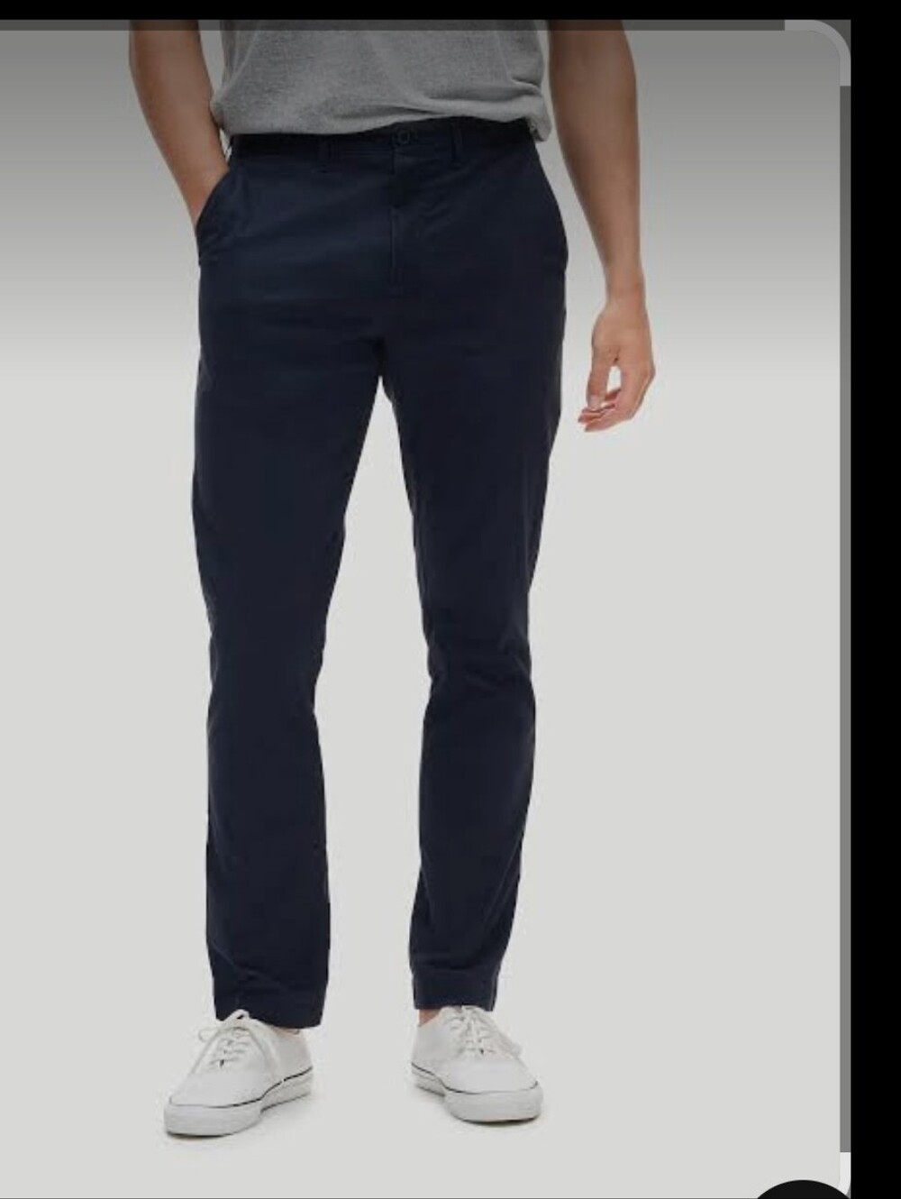 J. Crew Men's Navy Slim Straight Jeans